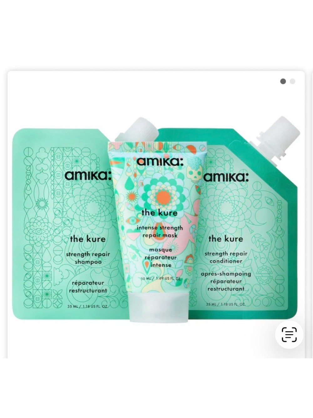 amika The Kure Strength Repair Trio